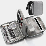 Accesorios digitales bolsa de acabado cargador de datos Cable de doble capa accesorios de viaje bolsa auriculares Usb Flash Drive organizar - V.I.P Digital Presence