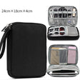 Accesorios digitales bolsa de acabado cargador de datos Cable de doble capa accesorios de viaje bolsa auriculares Usb Flash Drive organizar - V.I.P Digital Presence