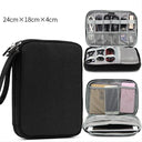 Accesorios digitales bolsa de acabado cargador de datos Cable de doble capa accesorios de viaje bolsa auriculares Usb Flash Drive organizar - V.I.P Digital Presence