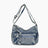 Adjustable Strap Denim Crossbody Bag - V.I.P Digital Presence