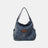 Adjustable Strap Denim Shoulder Bag - V.I.P Digital Presence