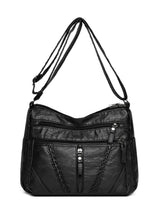 Adjustable Strap PU Leather Shoulder Bag - V.I.P Digital Presence