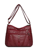 Adjustable Strap PU Leather Shoulder Bag - V.I.P Digital Presence