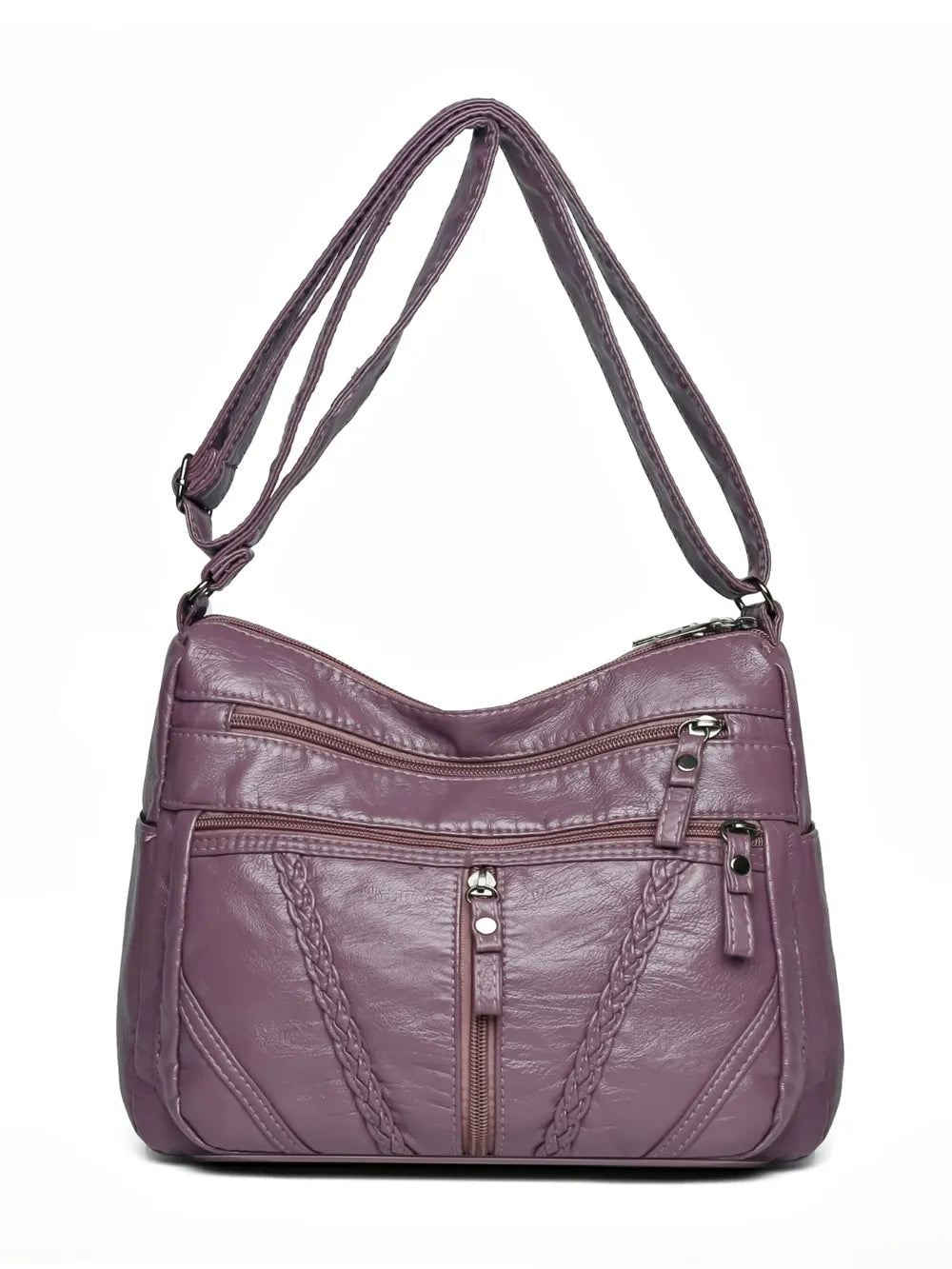 Adjustable Strap PU Leather Shoulder Bag - V.I.P Digital Presence