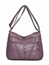 Adjustable Strap PU Leather Shoulder Bag - V.I.P Digital Presence