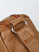 Adjustable Strap PU Leather Shoulder Bag - V.I.P Digital Presence