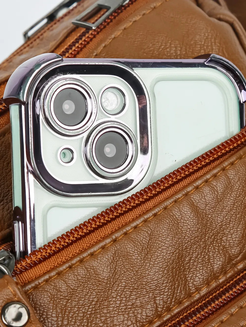 Adjustable Strap PU Leather Shoulder Bag - V.I.P Digital Presence