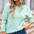 Angel Wings Round Neck Long Sleeve Sweater - V.I.P Digital Presence