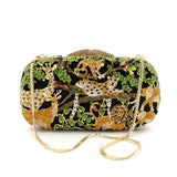 Animal Forest Package, Hollow Metal Crystal Banquet Package, Drip Oil Inlaid Diamond Handbag - V.I.P Digital Presence