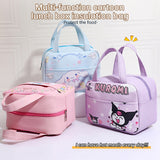 Anime MINISO Ins Thermal Insulation Children Portable Bag Cute Kuromi Storage Lunch Bag Gifts for Girls - V.I.P Digital Presence