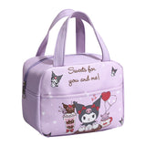 Anime MINISO Ins Thermal Insulation Children Portable Bag Cute Kuromi Storage Lunch Bag Gifts for Girls - V.I.P Digital Presence