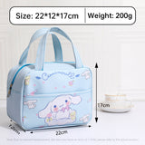 Anime MINISO Ins Thermal Insulation Children Portable Bag Cute Kuromi Storage Lunch Bag Gifts for Girls - V.I.P Digital Presence