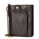 Anti-Magnetic Men's Wallet Leather Zipper Wallet Large Capacity Multi-Card Coin Pocket - V.I.P Digital Presence