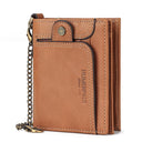 Anti-Magnetic Men's Wallet Leather Zipper Wallet Large Capacity Multi-Card Coin Pocket - V.I.P Digital Presence
