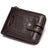Anti-Theft Brush Men's Leather Wallet Top Layer Cowhide Short Coin Purse Zipper Retro Leather Men Bag - V.I.P Digital Presence