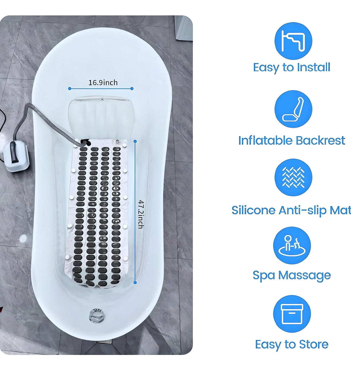 AquaEase Spa Mat - V.I.P Digital Presence