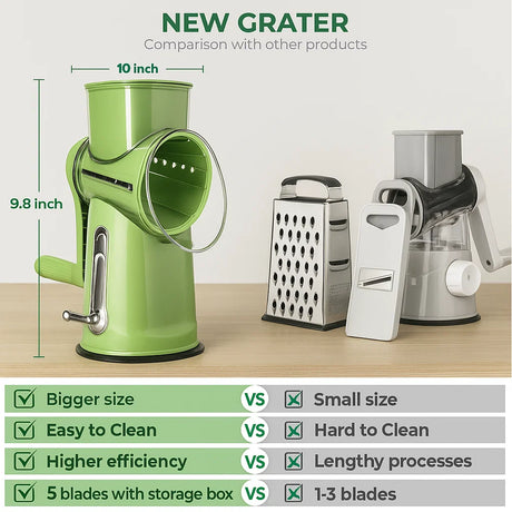 Grate Turn 5-in-1 food shredder - V.I.P Digital Presence