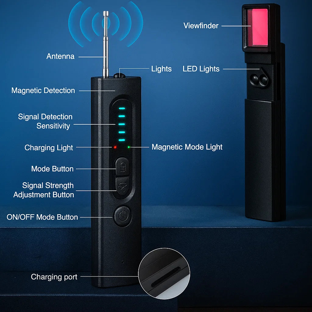 Spy Shield Detector