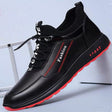 Autumn and winter men's trendy shoes, casual single shoes, men's running sports shoes, new breathable leather shoes - V.I.P Digital Presence