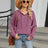 Autumn and winter new solid color hooded button loose long sleeved top - V.I.P Digital Presence
