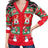 Autumn and winter new sweater jacket women's casual long sleeved Christmas sweater - V.I.P Digital Presence