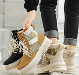 Autumn canvas high top shoes men's casual motorcycle short boots workwear boots hiking Martin boots board shoes - V.I.P Digital Presence
