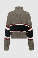 Autumn/Winter Retro Casual Half Zipper Sweater - V.I.P Digital Presence