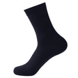 Bamboo fiber cotton socks mid tube men's socks double needle dark flower square grid socks - V.I.P Digital Presence