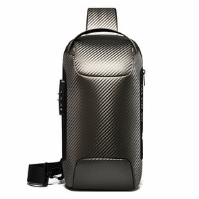 Bange Men's New Chest Bag Messenger Waterproof Shoulder Bag USB Business Trend Shoulder Bag Chest Bag - V.I.P Digital Presence