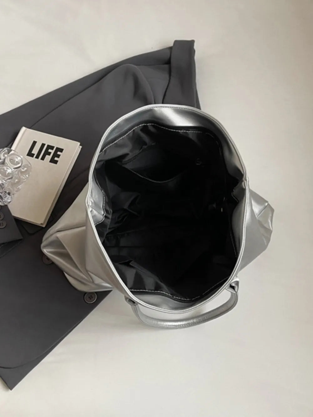 BETTER LIFE PU Leather Tote Bag - V.I.P Digital Presence