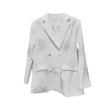 Black high-end suit jacket for women loose fitting suit for women - V.I.P Digital Presence