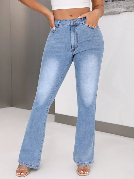 Bootcut Jeans with Pockets - V.I.P Digital Presence
