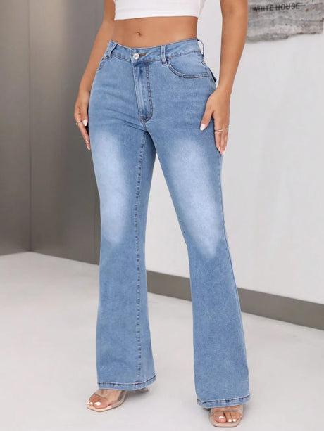 Bootcut Jeans with Pockets - V.I.P Digital Presence