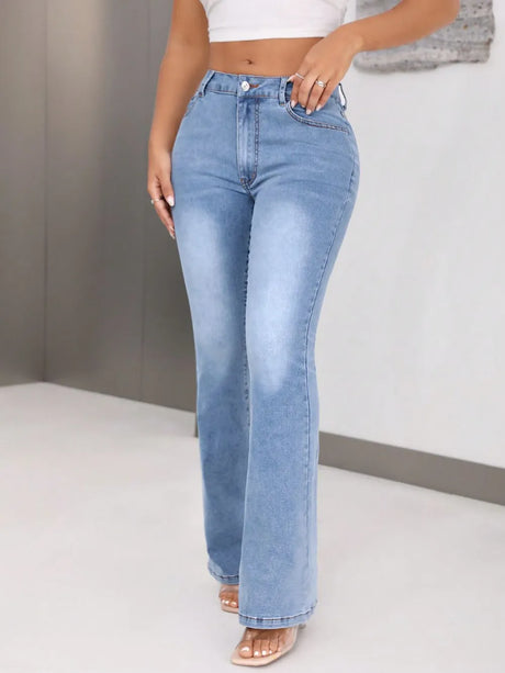 Bootcut Jeans with Pockets - V.I.P Digital Presence