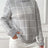 Bottom layer shirt contrasting plaid high neck sweater top - V.I.P Digital Presence