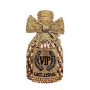 Bow Champagne Wine Bottle Diamond Set Banquet Bag Crystal Handbag for Women - V.I.P Digital Presence