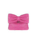 Bow knot grass woven handbag small bag hand-held bag - V.I.P Digital Presence