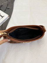 Bow Leopard PU Leather Handbag - V.I.P Digital Presence
