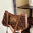 Bow Leopard PU Leather Handbag - V.I.P Digital Presence