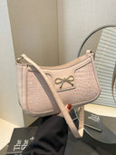 Bow PU Leather Shoulder Bag - V.I.P Digital Presence