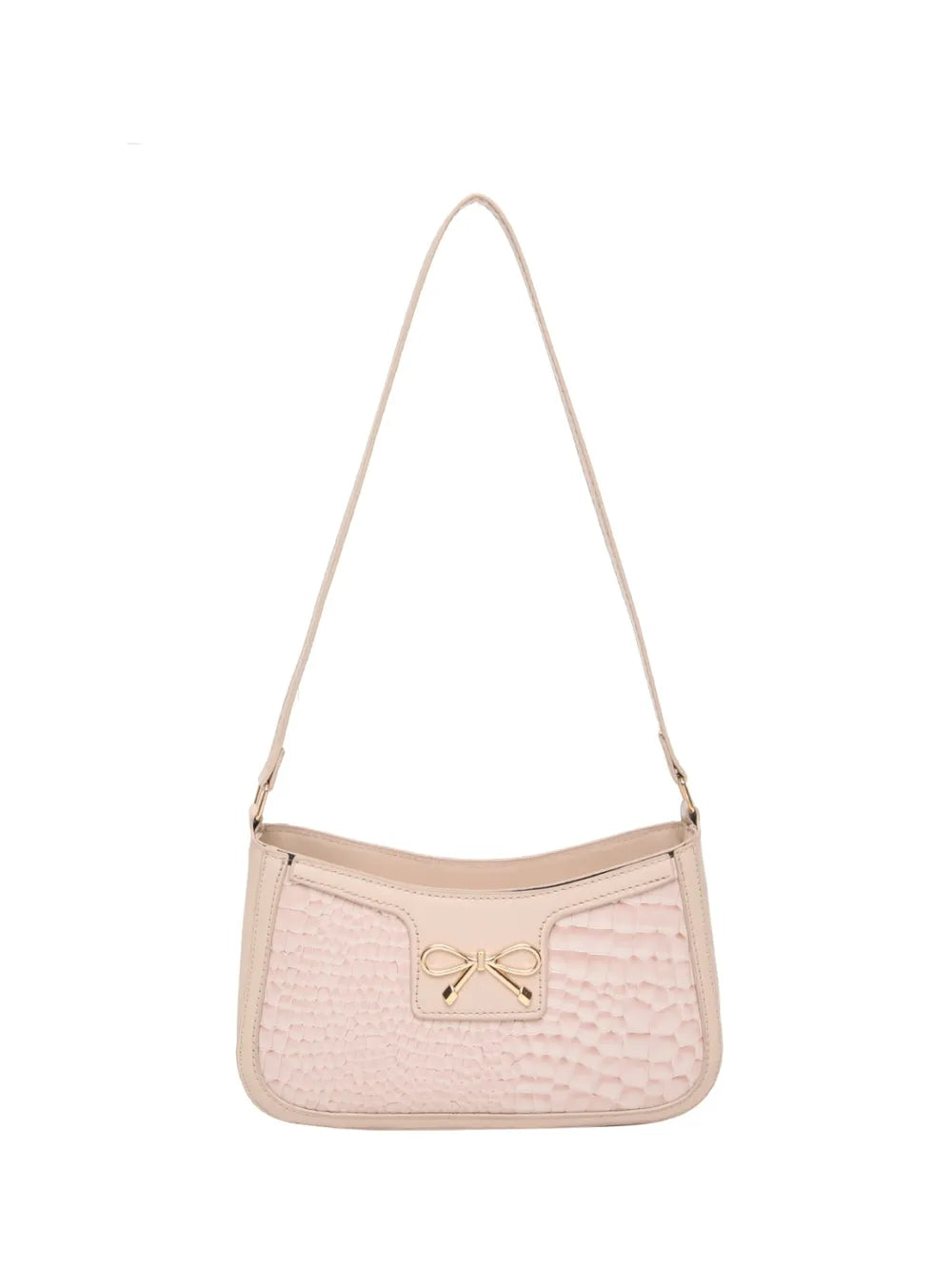 Bow PU Leather Shoulder Bag - V.I.P Digital Presence