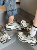 Breathable Chunky Platform Sneakers - V.I.P Digital Presence