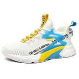 Breathable Flyknit Sports and Casual Shoes Fashion Mesh Light Sole Running Shoes - V.I.P Digital Presence