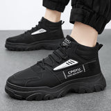 Breathable high top workwear shoes for men anti slip and wear-resistant sports and leisure safety shoes - V.I.P Digital Presence
