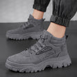 Breathable high top workwear shoes for men anti slip and wear-resistant sports and leisure safety shoes - V.I.P Digital Presence