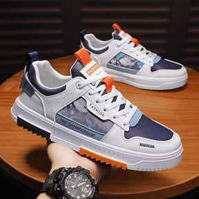 Breathable white shoes for men and students sports and leisure board shoes - V.I.P Digital Presence