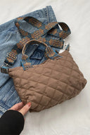 Bubble Textured Printed Strap Handbag - V.I.P Digital Presence