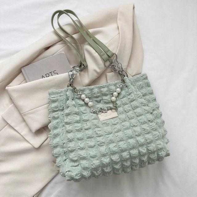 Bubble Textured Tote Bag - V.I.P Digital Presence