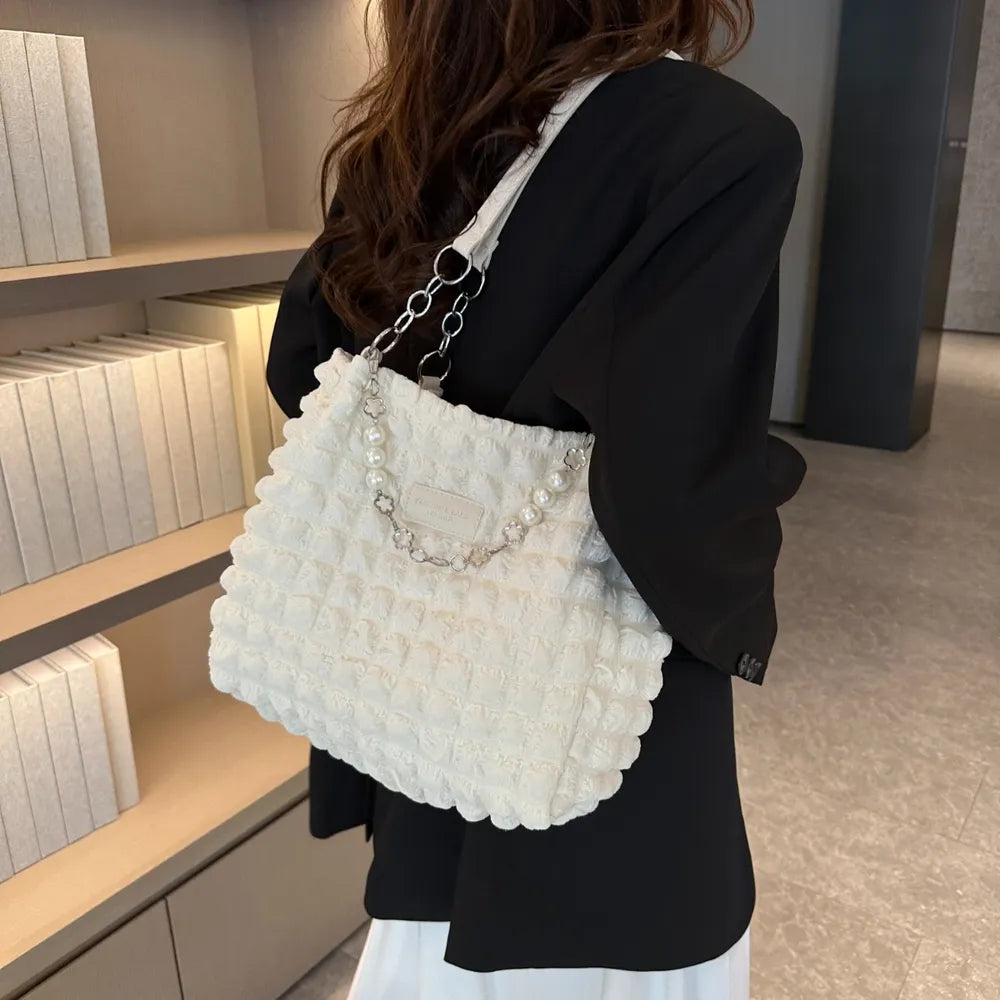 Bubble Textured Tote Bag - V.I.P Digital Presence