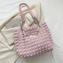 Bubble Textured Tote Bag - V.I.P Digital Presence